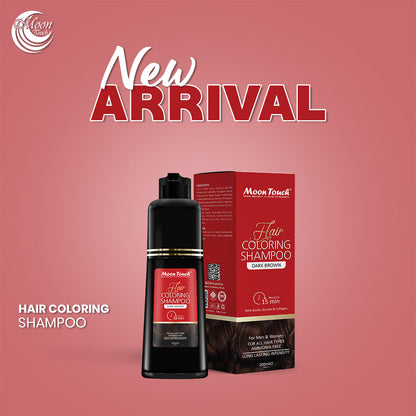 Hair Coloring Shampoo 200ml (Dark Brown)