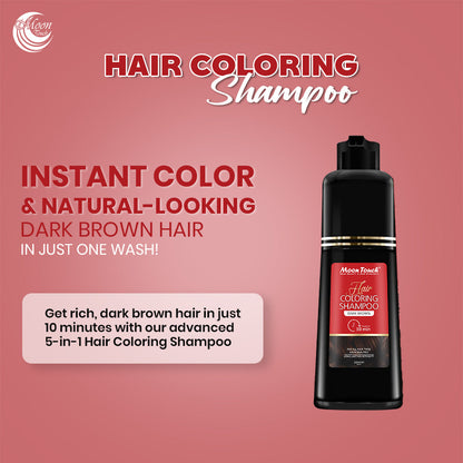 Hair Coloring Shampoo 200ml (Dark Brown)