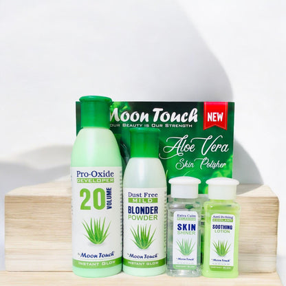 Best Selling Aloe Vera Skin Polisher Box (4items) + Free Serum 5ml