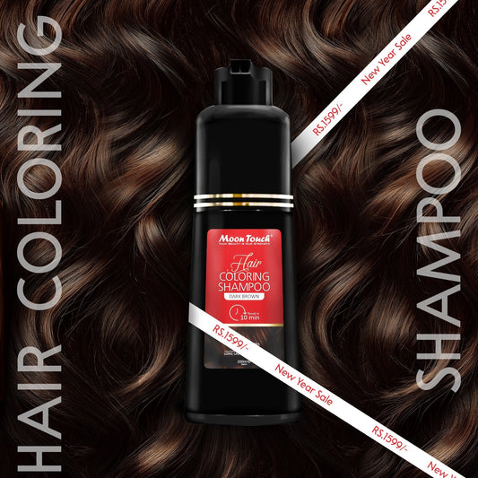 Hair Coloring Shampoo 200ml (Dark Brown)