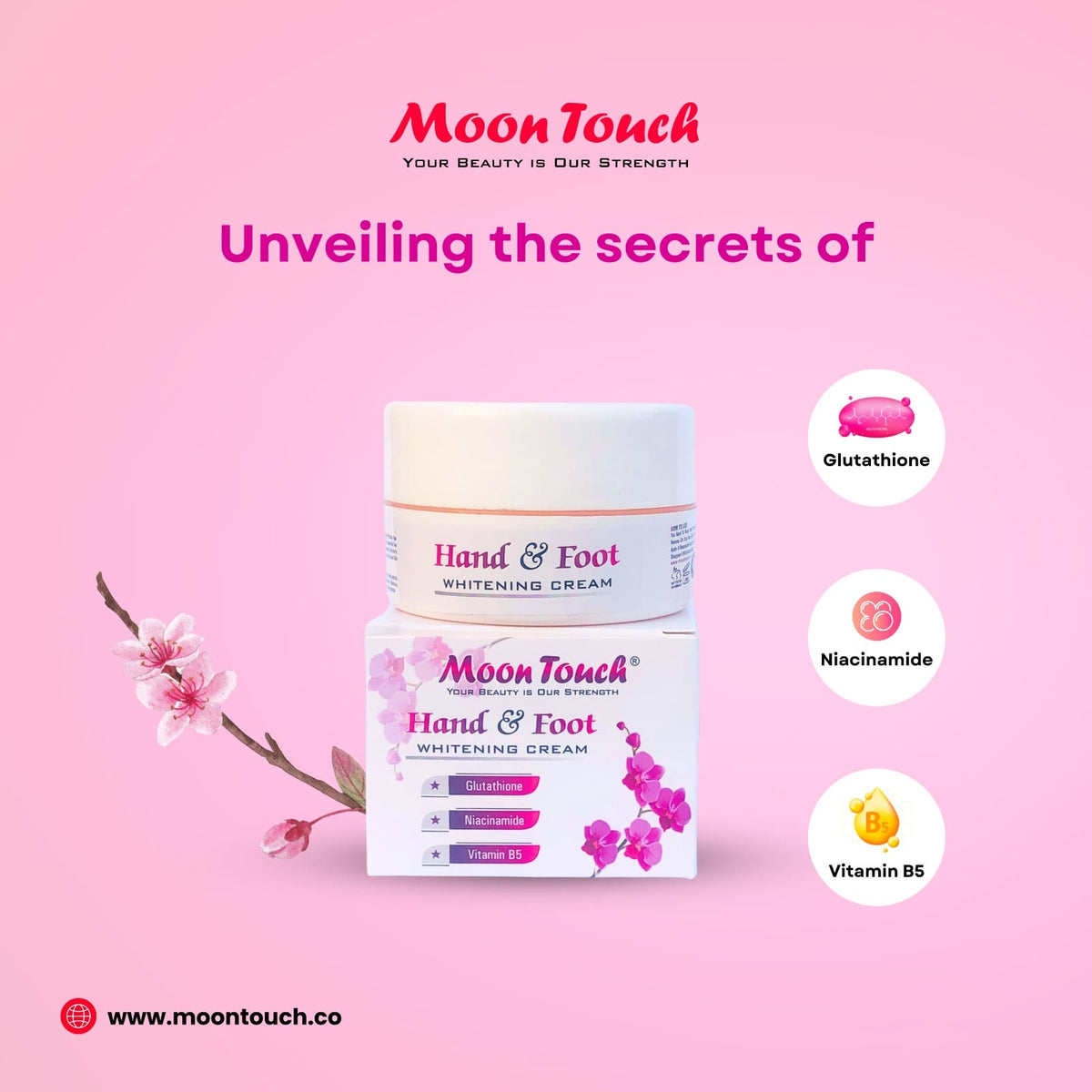 Hand & Foot Whitening Cream [+ Free Nail Polish]