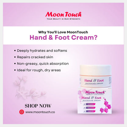 Hand & Foot Whitening Cream [+ Free Nail Polish]