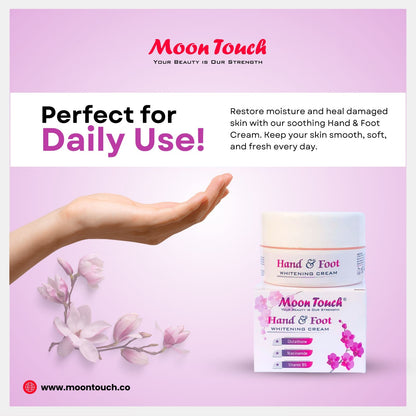 Hand & Foot Whitening Cream [+ Free Nail Polish]