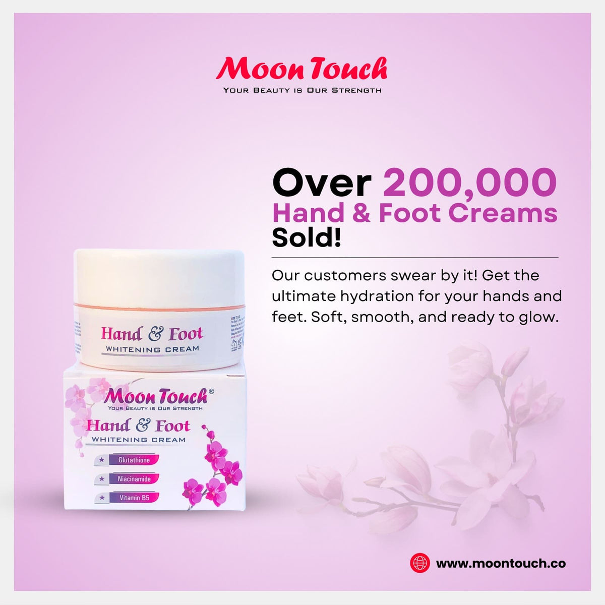 Hand & Foot Whitening Cream [+ Free Nail Polish]