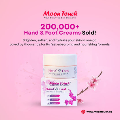 Hand & Foot Whitening Cream [+ Free Nail Polish]