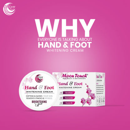 Hand & Foot Whitening Cream [+ Free Nail Polish]