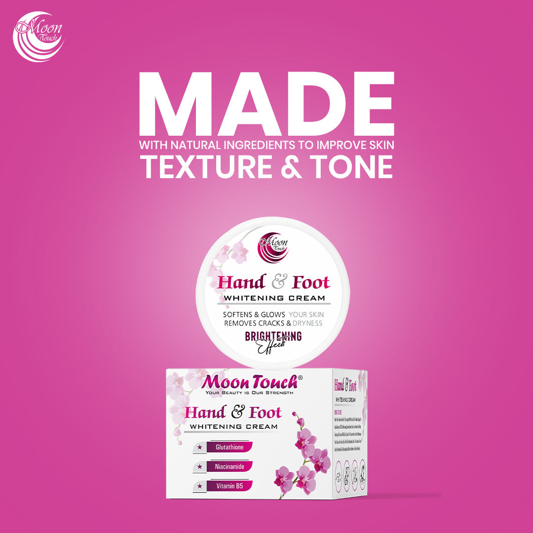 Hand & Foot Whitening Cream [+ Free Nail Polish]