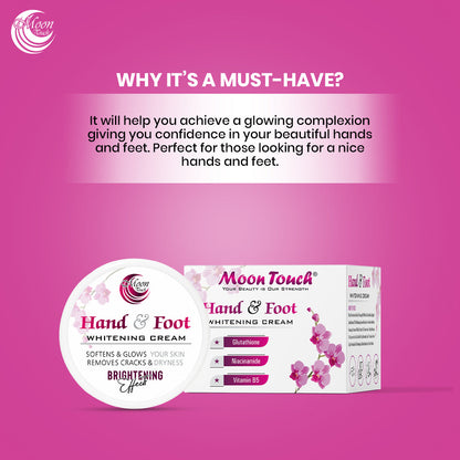Hand & Foot Whitening Cream [+ Free Nail Polish]