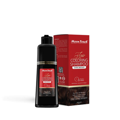 Hair Coloring Shampoo 200ml (Dark Brown)