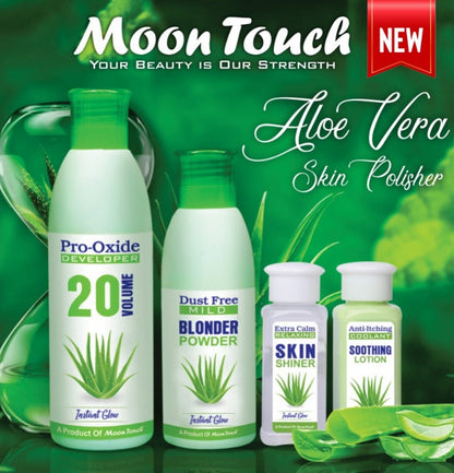 Best Selling Aloe Vera Skin Polisher Box (4items) + Free Serum 5ml