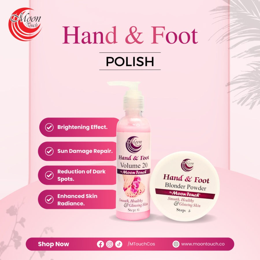Hand & Foot Polisher Set (Small) [+ Free Nail Polish]