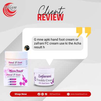 Hand & Foot Whitening Cream [+ Free Nail Polish]