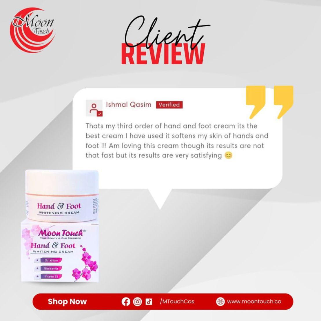 Hand & Foot Whitening Cream [+ Free Nail Polish]