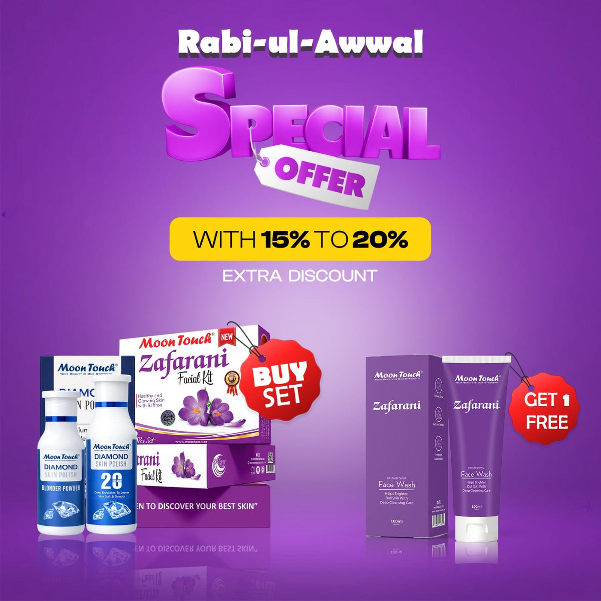 Zafarani Facial Set