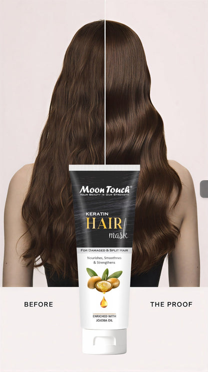 Keratin Hair Mask (For Damage & Split Hair)